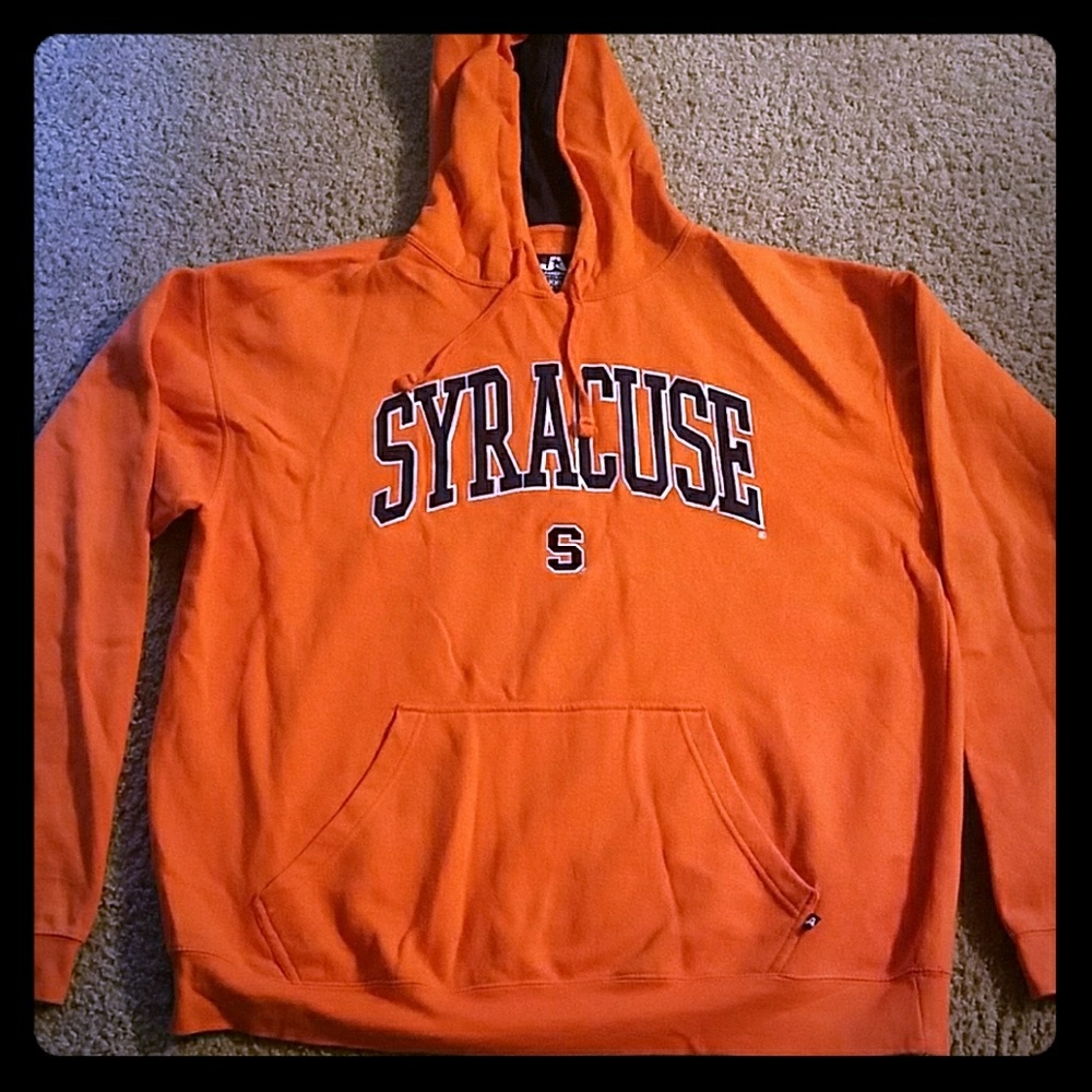Orange Syracuse Hooded Sweatshirt